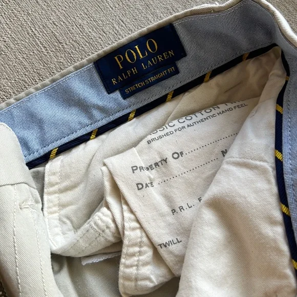Polo Ralph Lauren chinos 32/32 - Picture 3 of 3